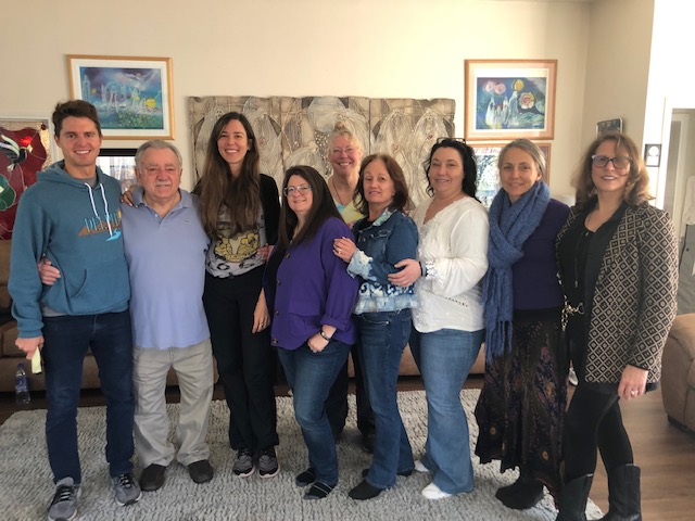 Energy Healer Training 2/26-3/4/23 L to R: Preston Bates, Charles Curcio, Alexandra Rodrigues, Brandy Frey, Mary Richardson, Angela Bolin-Hines, Crystal Potter, Liesbet Pryke, Mary Ellen Wilson