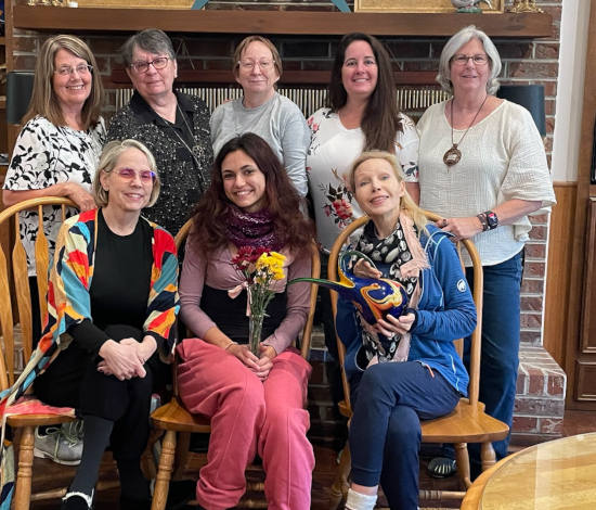 October 21-22, 2024 Entura Art Symbols & Interpretation 2 Back L-R: Annie Lowe, Elizabeth Hood, Lora Naratil, Tammie Sparks, Mary Hester Frt: Stacie Sholer, Aiko Ella, Tara Engeran