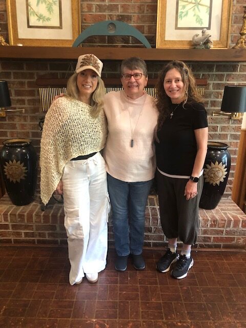Entura Art Symbols & Interpretation I May 3-5, 2025 L-R: Sherilyn Zagorski, Elizabeth Hood, Tabitha Knox