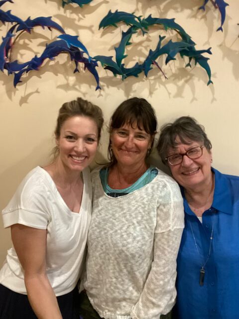 RoHun I Cards June 14-16 2025 L-R Erin Corddry Lisa Chesney Elizabeth Hood