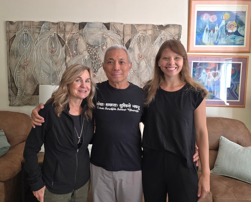 > Inner Sanctuary Training August 26-28, 2025 L-R: Lori Sharp, Arif Sentoza, Charee Shubert