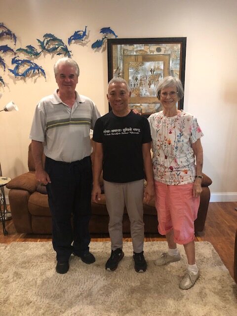 Inner Sanctuary Training August 9-11, 2025 L-R: Steve Smith, Arif Sentoza, Ellen Rogers