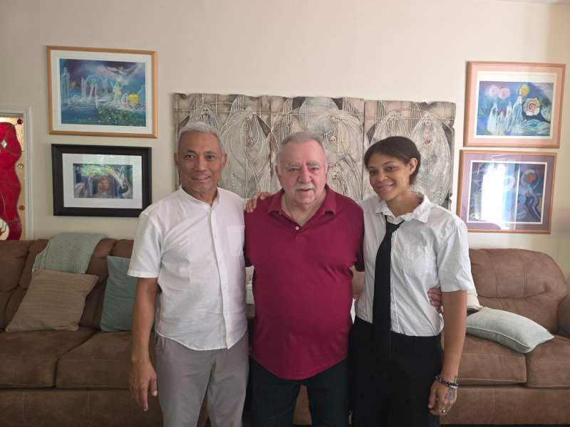 > Relationship Dynamics Male/Female Healing August 15-19, 2025 L-R: Arif Sentoza, Charles Curcio, Adrienne Nice