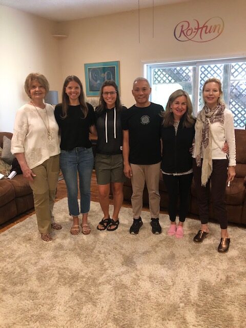 RoHun Doctorate I July 25-30, 2025 L-R: Janice Hayes, Charee Shubert, Haleigh Hayes-Hargus, Arif Sentoza, Lori Sharp, Tara Engeran