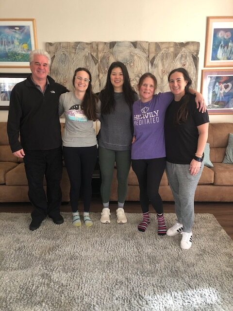 Inner Sanctuary Training, Feb 5-7,2026 L to R Steve Smith, Shayleigh Evans, Anna Nguyen, Brandi Moore, and Ryanne Jackson