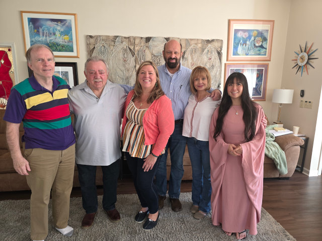 Relationship Dynamics April 10-14 L to R Ken Johnston, Charles Curio, Teresa Munsell, Greg Cook, Raquel Todd, and Ayana Shui