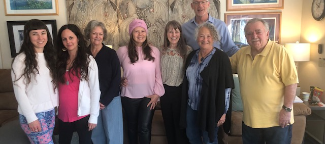 An image of spiritual practitioners and students