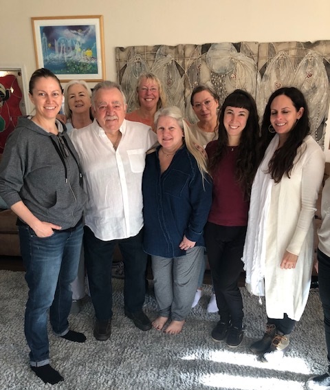 Male/Female Healing 11/15-19/2023 L to R: Stacey Grondahl, Susan Firczak, Charles Curcio, Mary Richardson, DeLeigh Haley, Grace Tabet, Alison Kate, Michelle Lawless, Annelie Pelfrey (not pictured)