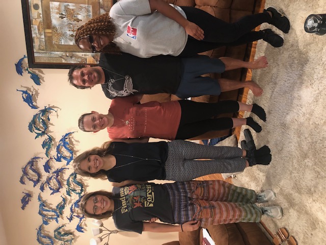 RoHun I Cards 9/30-10/2/23 L to R: Haleigh Hayes Hargus, Charee Shubert, Tina Miller, Marshall Smith, Lanell Sheperd