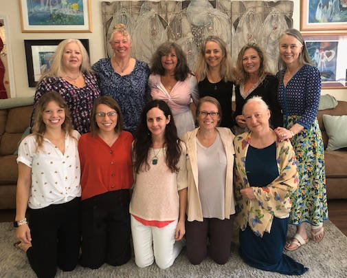 August 29 - September 4, 2024 Spiritual Anatomy & Energization I Back L-R Diane Rivera, Mary Richardson, Judi Weaver, Liesbet Pryke, Rose Meenach, Colleen Barker Front L-R Charee Shubert, Haleigh Hargus, Michelle Lawless, Melissa Fannin, Rita Apaza