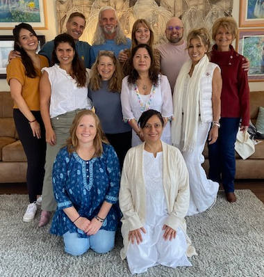 November 9-16, 2024 In-Depth Channeling Back L-R: Elissa Ortiz, Gary Gleason, Craig Nelson, Natalie Chesney, Richard Williams, Janice Hayes Middle L-R: Tatiana Lopez, Sheri Perlman, Carmen Meza, Kim Fisher Front L-R: Karen Dalicandro, Kavita Tandon